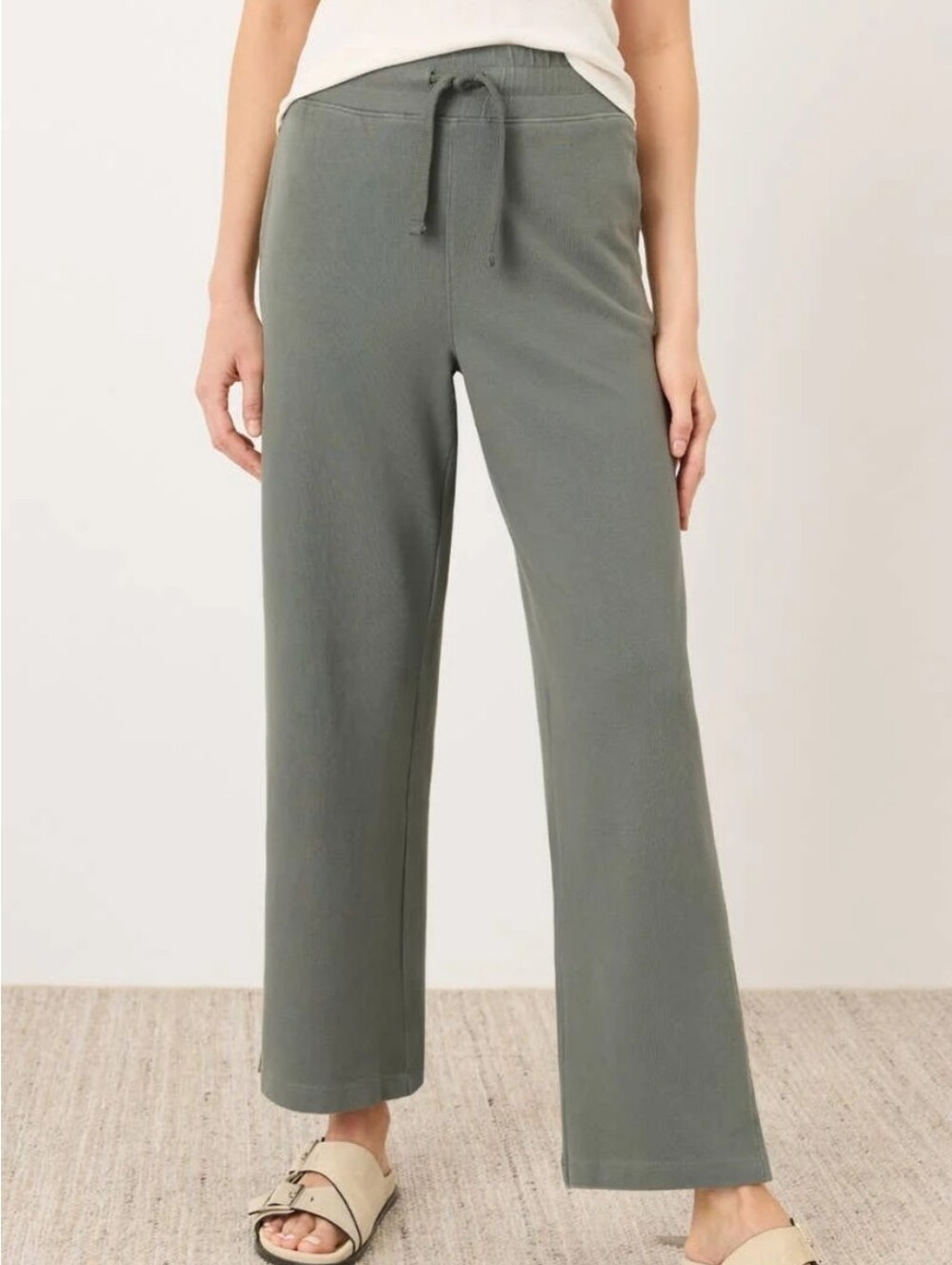 Pact Organic CloudKnit Wide Leg Pant